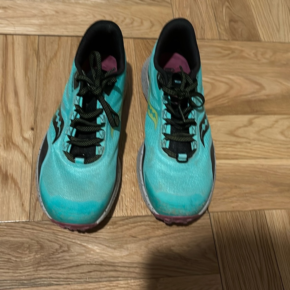 Saucony trail running sneakers